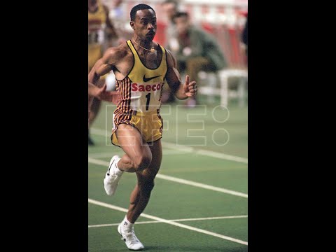 Andre Cason  60m  WORLD  RECORD  6.41  ( Madrid 92 )