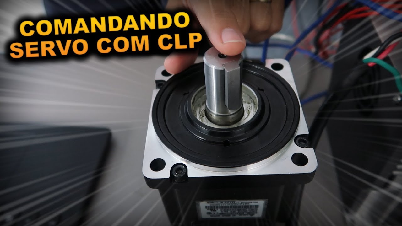 Comandando Servo Motor com CLP! SERVO ACIONAMENTO! #04