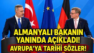 Almanya Bakanının Yanında FLAŞ Sözler! Avrupa Birliği Ne Yapacak? İşte O Anlar!