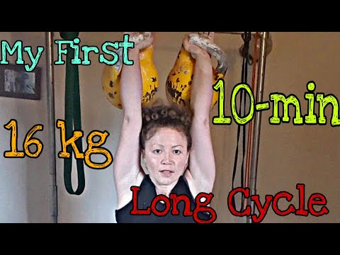 My First 16kg Long Cycle - 67 reps