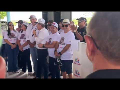 Fala do senador do Piauí  Marcelo  Castro  na inauguração da orla de São Julião-Pi. 