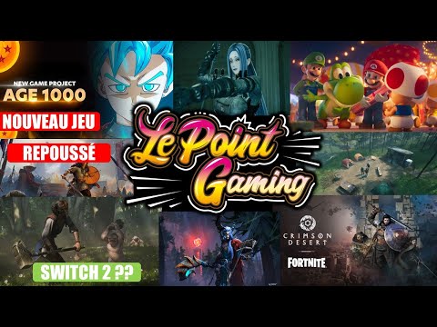🔥ACTU GAMING (26/1): NOUVEAU JEU DRAGON BALL, HIGHGUARD, MARIO, CODE VEIN 2,  MOBA QUANTIC etc...