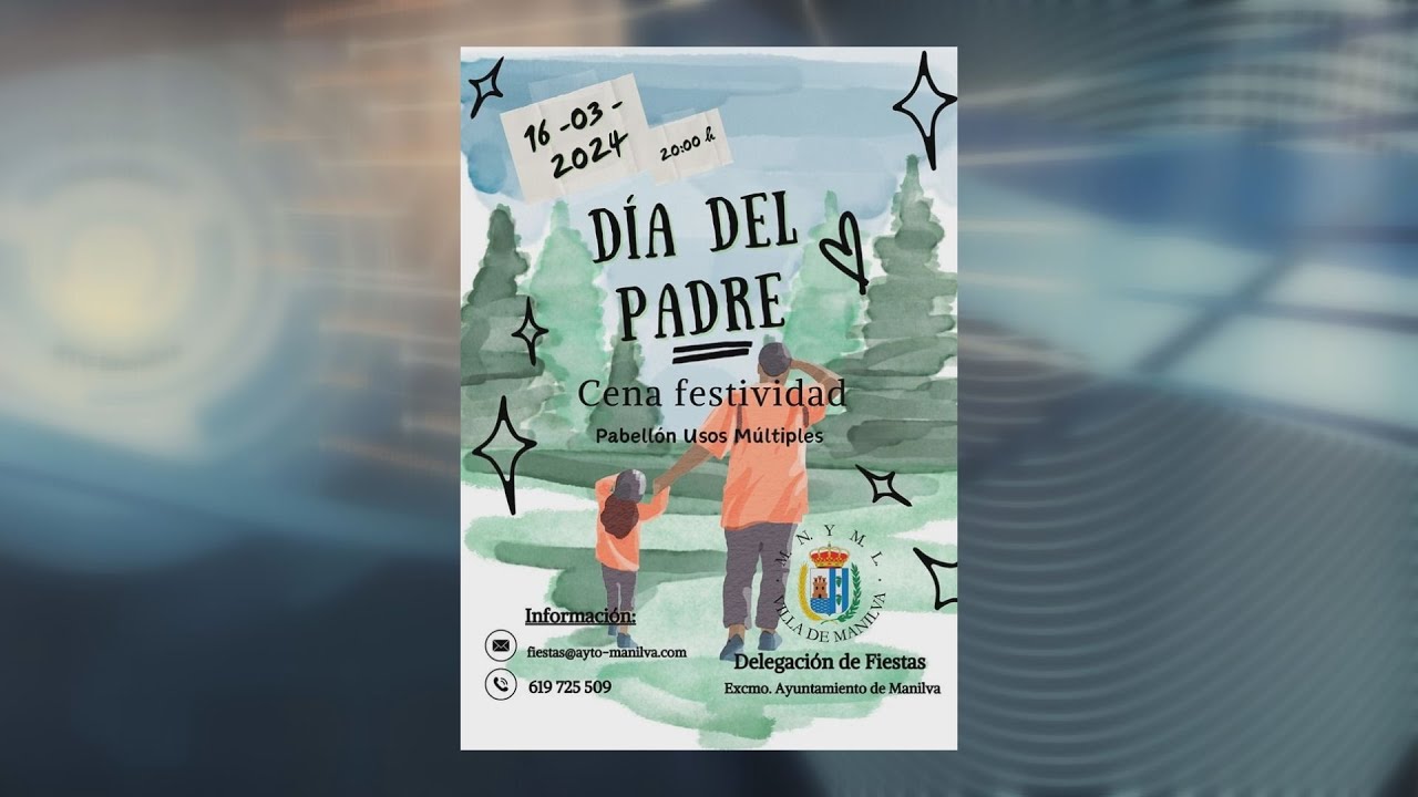 Fiestas organiza una cena por el día del padre