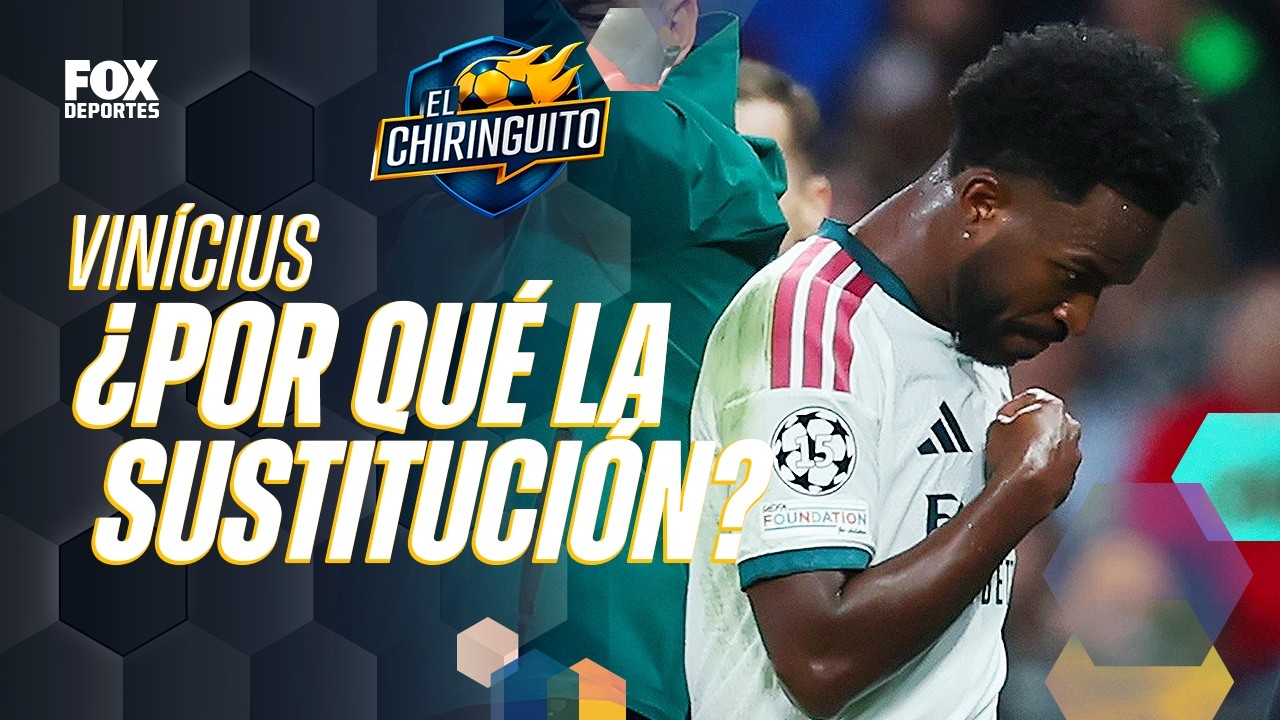 REAL MADRID 4-1 LEIPZIG, ¿por qué cambiar a VINÍCIUS si no puede jugar EL CLÁSICO? | El Chiringuito