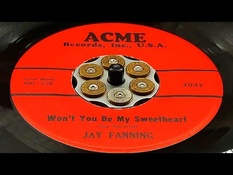 Jay Fanning - Won't You Be My Sweetheart (alt., 1961) HD