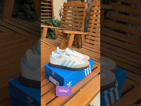 Adidas Sambas White Cloud Blue (Grade 8A) product video