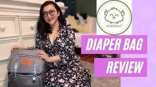 Keababies Diaper Bag Review AND What is in My Diaper Bag 202