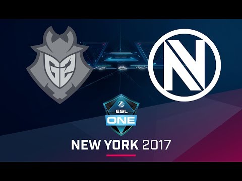 CS:GO - G2 vs. EnVyUs [Cbble] Map 3 - Semifinal - ESL One New York 2017 EU Qualifier