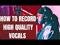 How To Record High Quality Vocals In Cubase 5 Vocal Recording Setup Tutorial