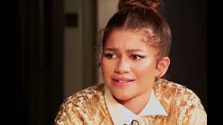 Zendaya saying Peter Parker is the Hannah Montana of superheroes