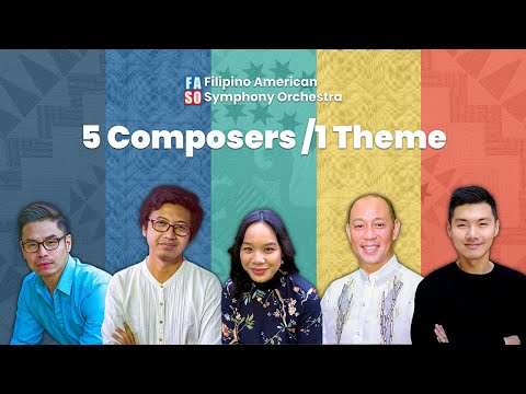 5 Composers/1 Theme: A Filipino American Composition Project