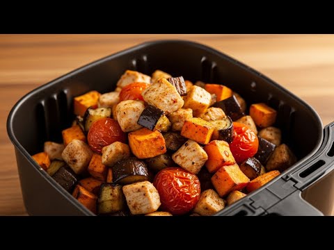 Air Fryer One-Pot Meal, The EASIEST Air Fryer Dinner Ever, This Air Fryer Recipe Has Gone Viral