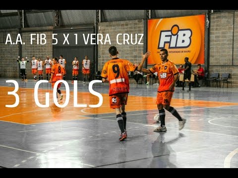 3 Gols // A.A. FIB Bauru 5 x 1 Vera Cruz