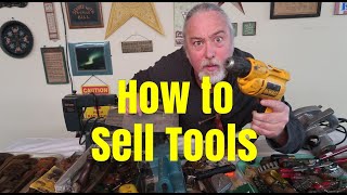 How to sell tools