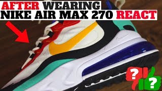 how to clean nike 270 react