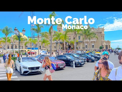 Monte Carlo, Monaco 🇲🇨 - October 2022 - 4K 60fps HDR Walking Tour