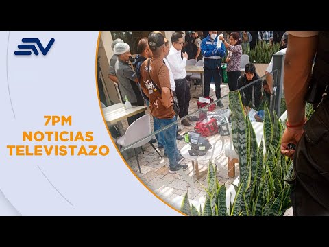 Security guard shot dead in Quito's city center | Televistazo | Ecuavisa