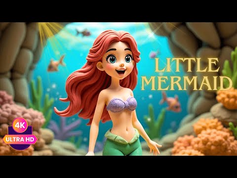 🌊🧜‍♀️ The Little Mermaid | Full Animated Story For Kids | Bed Time Fairy Tale✨