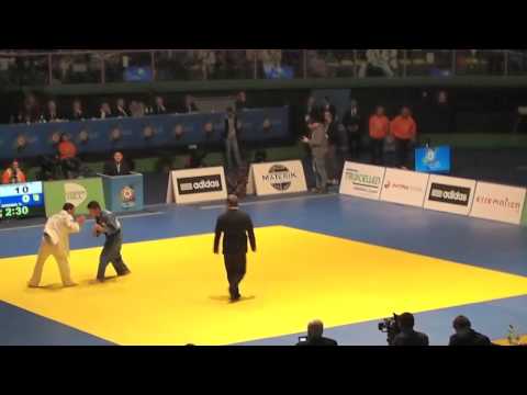 2015 Judo World Cup Rome 60kg Final - Yuma Oshima (JPN) vs Amiran Papinashvili (GEO)