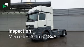 Mercedes-Benz Actros 1845 4X2 GigaSpace Retarder MirrorCam Navi Euro 6 truck tractor | Image 4 - Autoline