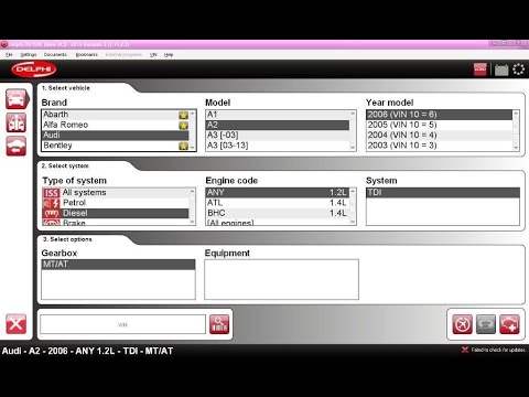 how to operate Delphi AutoCom Diagostic Software to Diagnose Mercedes Sprinter w906 2012
