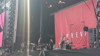 I Prevail - Gasoline (New Song) live at Download Festival Melbourne (2019)
