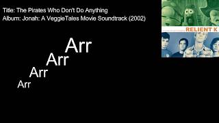 Relient K - The Pirates Who Don&#39;t Do Anything (Lyric Video)