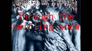Cradle of Filth-A dream of wolves in the snow lyrics
