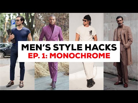 Men's Style Hacks Ep 1: Monochrome | 10 Outfits | Parker York Smith