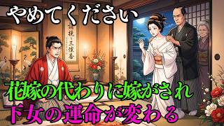 「やめてください…」逃げた花嫁の代わりに嫁がされた下女――長い一夜の後、花婿は誰も予想しなかった決断を下した | 昔話 | 江戸時代