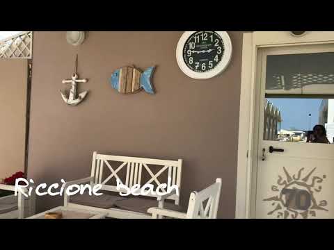 Riccione beach