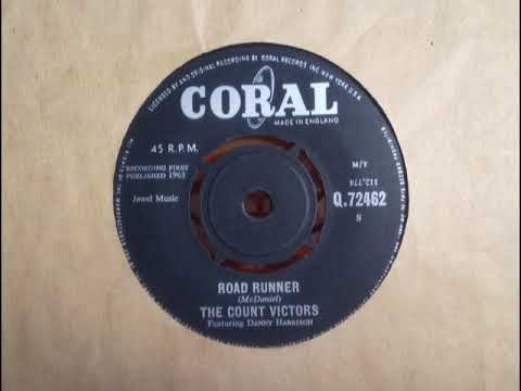 Mod R&B - THE COUNT VICTORS - Road Runner - CORAL Q 72462 UK 1963 Bo Diddley Dancer Vocal