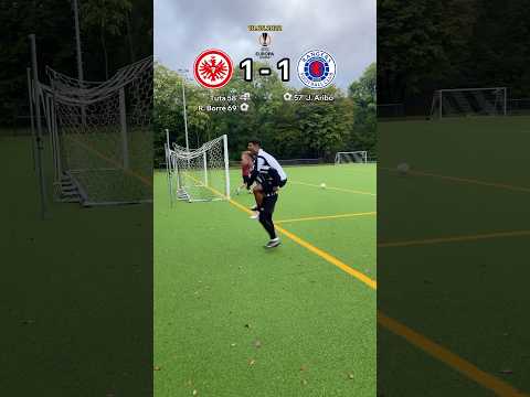 Eintracht Frankfurt - Glasgow Rangers Euro League Final in 2022 🔥#euroleague #football #highlights