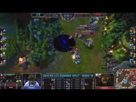 C9 vs LMQ [2014 NA LCS] Summer W10D2