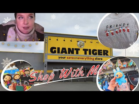 Giant Tiger Shop With Me - It's beginning to look a lot like Christmas | Only $8? | Dupes Galore