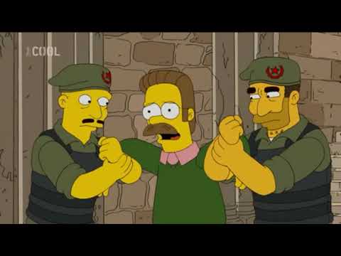 Simpsonovi - AGRESIVNÍ A VYBUSNY NED FLANDERS!