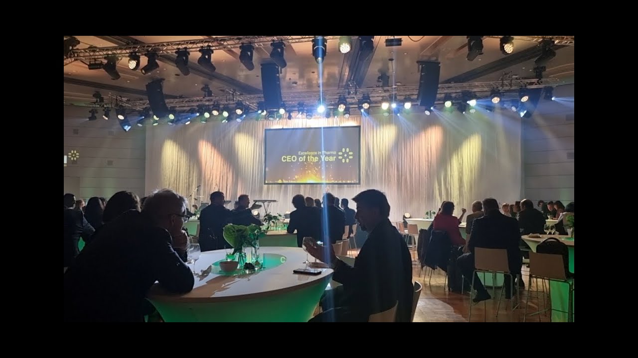 🎞 #LiveWithChaudhrey at CPHI Pharma Awards 2022, Nov 1st, CEO of the Year