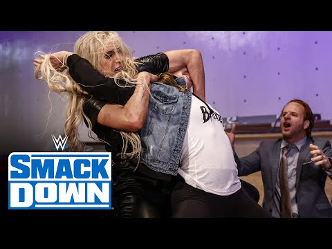 Flair locks in painful submission on Rousey in parking lot brawl: SmackDown, March 11, 2022
