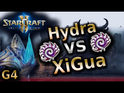 Starcraft 2 LotV - Hydra vs XiGua - ZvZ G4 - SC2 Pro Tournament