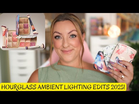 HOURGLASS AMBIENT LIGHTING EDIT UNLOCKED COLLECTION 2025 |  Deer, Swan & Fox Palettes TESTED!