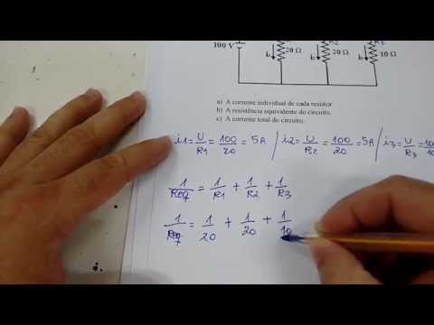 Association of resistors in parallel.