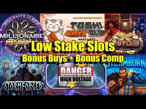 Thumbnail for video: Sundays Slot Session, Bonus Buys + Bonus Compilation on 20 Games