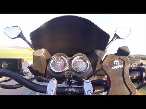 Suzuki Bandit 1250 0-200 acceleration