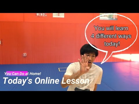 Morote Seoi Nage in 4 Different Directions Online Judo Lesson You Can Do At Home Alone!