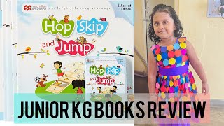 Hop skip and jump jr. Kg books review// books suggestions for LkG kids