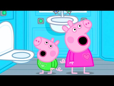 Peppa and George Go On A Long Train Journey | Peppa Pig Official Family Kids Cartoon