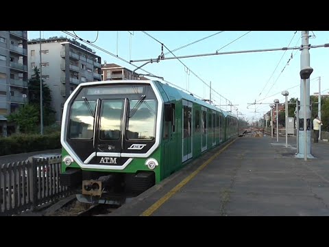 AnsaldoBreda Leonardo : A la station Cimiano sur la ligne 2 du métro de Milan
