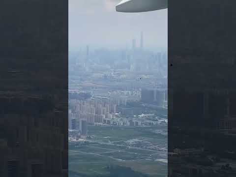 Boeing 777-300ER | China Southern Airlines | Torres da cidade de Xangai