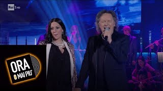 Jessica Morlacchi canta &quot;Noi due nel mondo e nell&#39;anima&quot; - Ora o mai più 26/01/2019