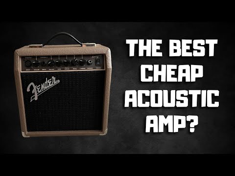 Fender Acoustasonic 15 - Best Cheap Acoustic Amp? Review & Sound Demo